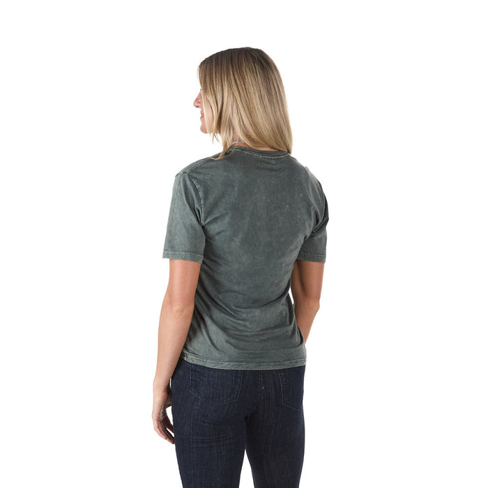 Lotus Fashion Women's Stone Grey Wild West Cactus Tee Shirt