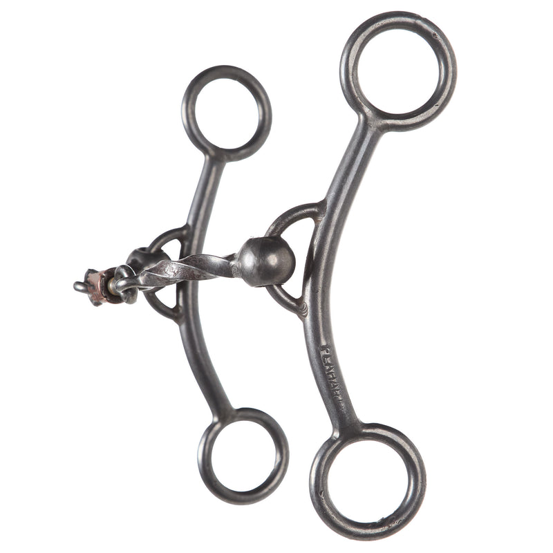Flaharty Bits & Spurs Square Twist 3 Piece Roller Lil Fat Betty Gag Bit