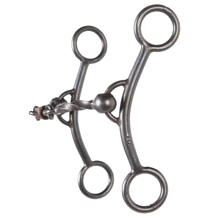 Flaharty Bits  Spurs Square Twist 3 Piece Roller Lil Fat Betty Gag Bit