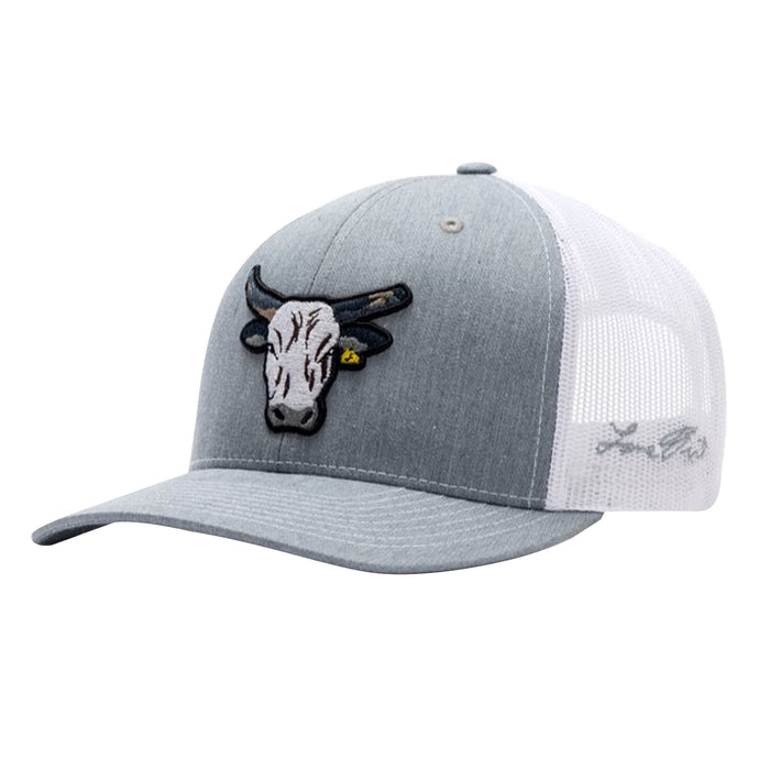 Lane Frost Grey Youth Bully Cap