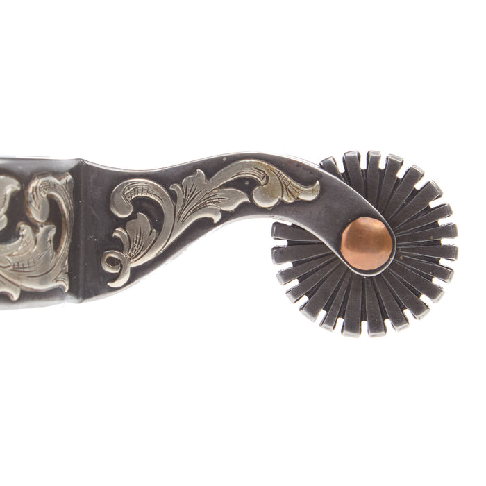 Lindy Guest Bits And Spurs 1in B Floral Spurs