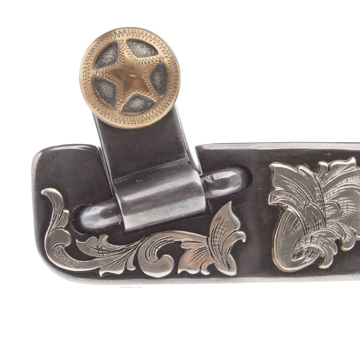 Lindy Guest Bits And Spurs 1in B Floral Spurs