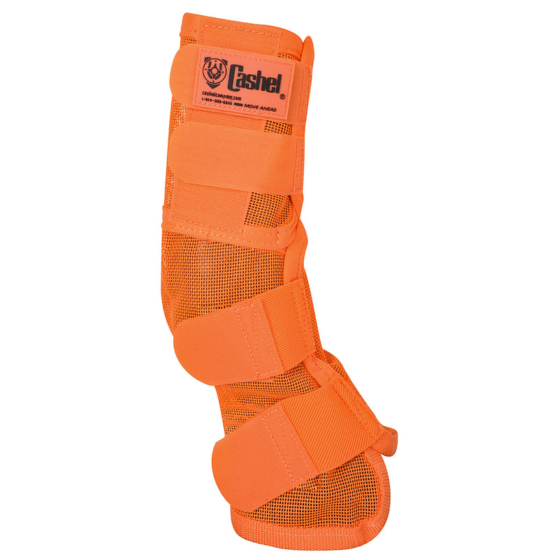 Cashel Company Orange Fly Guard Horse Fly Boots