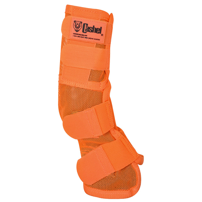 Cashel Company Orange Fly Guard Horse Fly Boots