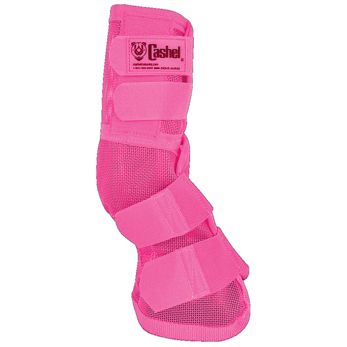 Cashel Company Pink Fly Guard Horse Leg Boots