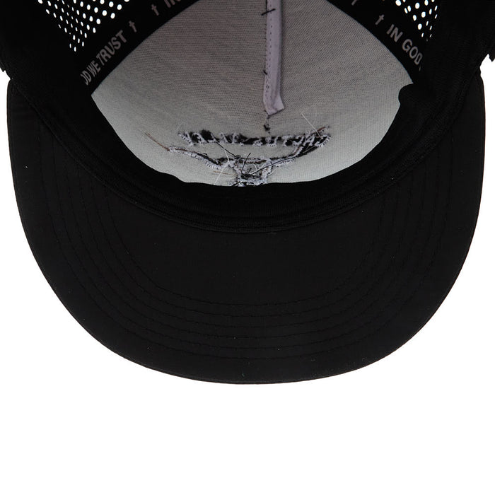 Cactus Alley Hat Co Blowin Smoke Black/White Cap
