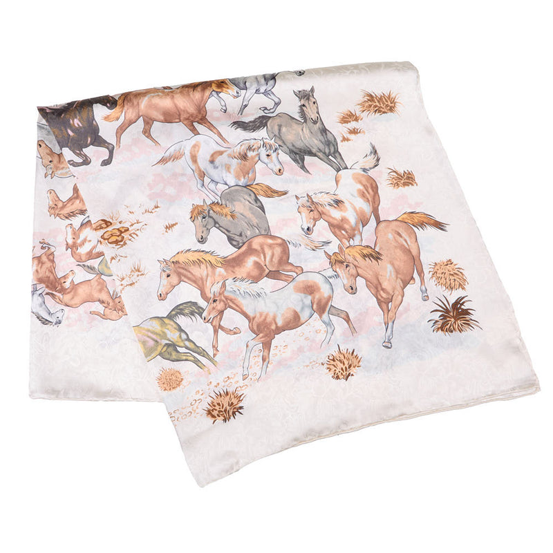 Wyoming Traders Stampede Ivory Wild Rag
