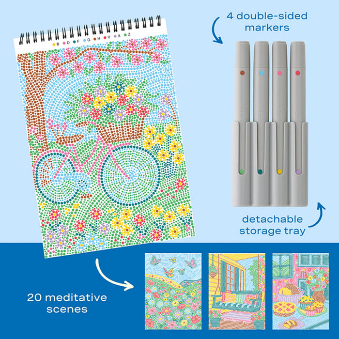Lifelines Llc-Mcmanemin FlowArt Dot by Letter Cozy Cottage