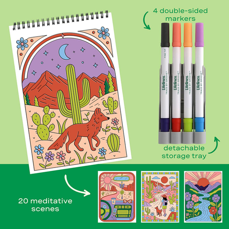 Lifelines Llc-Mcmanemin FlowArt Trace by Groove Desert Dreams
