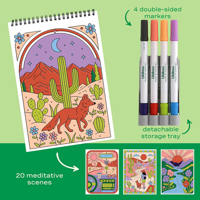 Lifelines Llc-Mcmanemin FlowArt Trace by Groove Desert Dreams