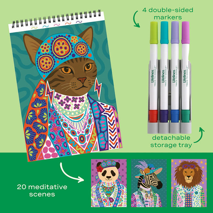 Lifelines Llc-Mcmanemin FlowArt Trace by Doodle Wild Style