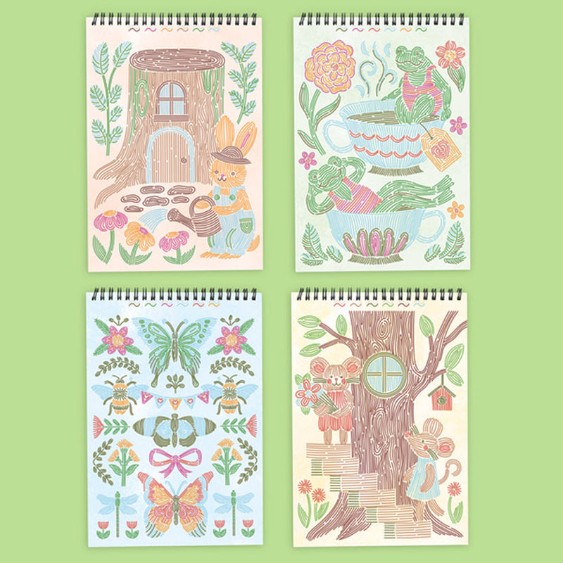 Lifelines Llc-Mcmanemin FlowArt Trace by Line Woodland Whimsy
