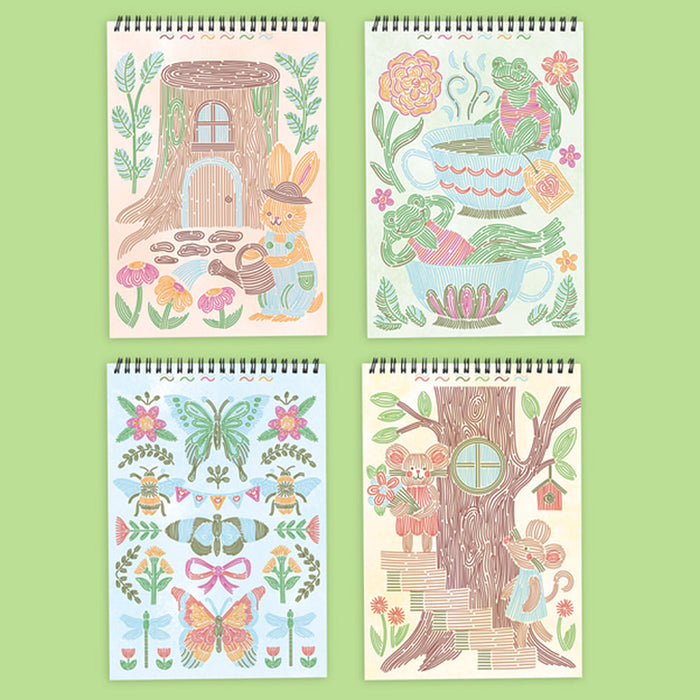 Lifelines Llc-Mcmanemin FlowArt Trace by Line Woodland Whimsy