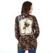 Montanaco Women's Bronc Embroidered Patch Long Sleeve Shirt