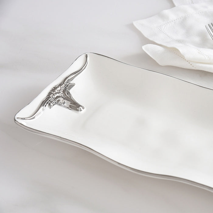 Pampa Bay Longhorns Rectangular Serving Piece