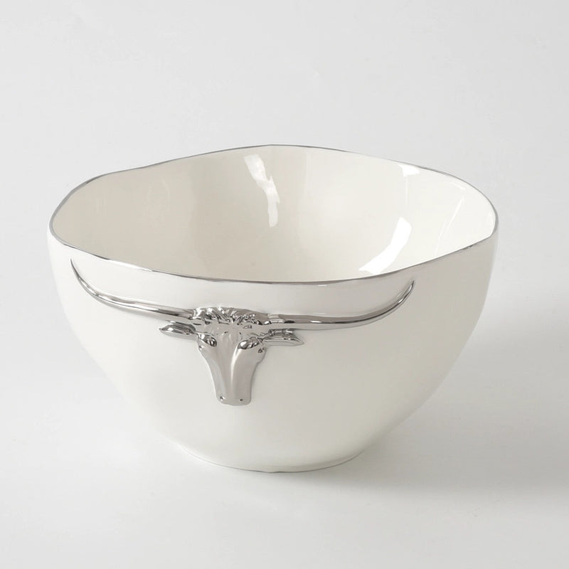 Pampa Bay Longhorn Porcelain Large Bowl