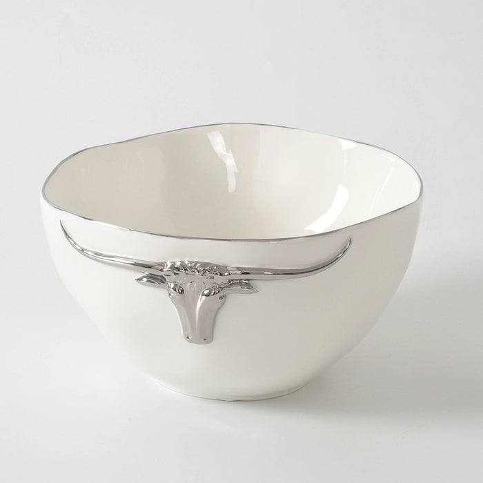 Pampa Bay Longhorn Porcelain Large Bowl
