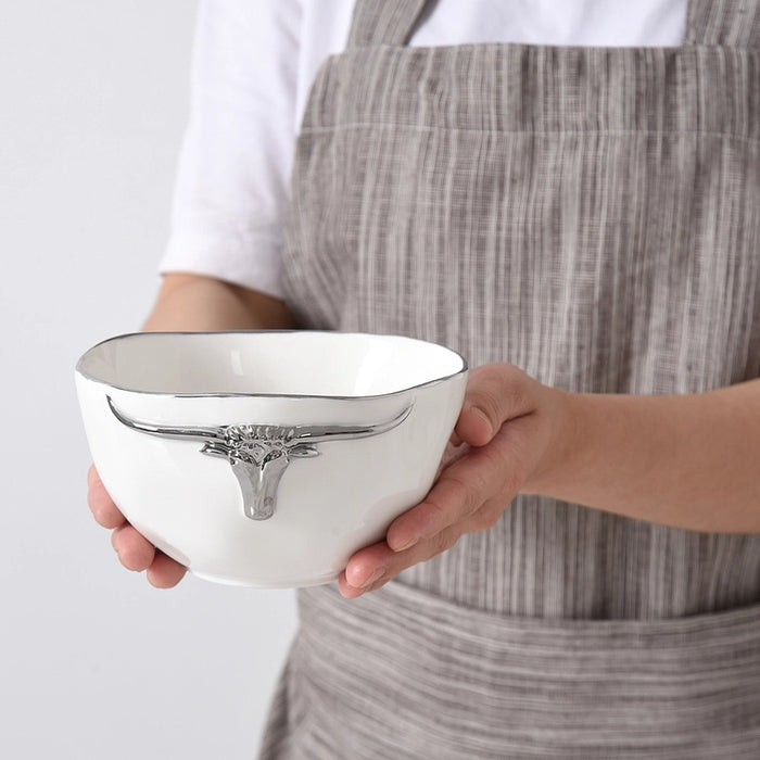 Pampa Bay Longhorn Porcelain Small Bowl