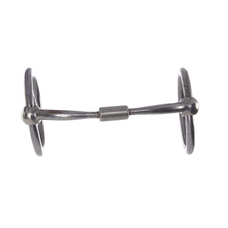 Flaharty Bits & Spurs Smooth Billy Allen Locked O Ring Snaffle Bit
