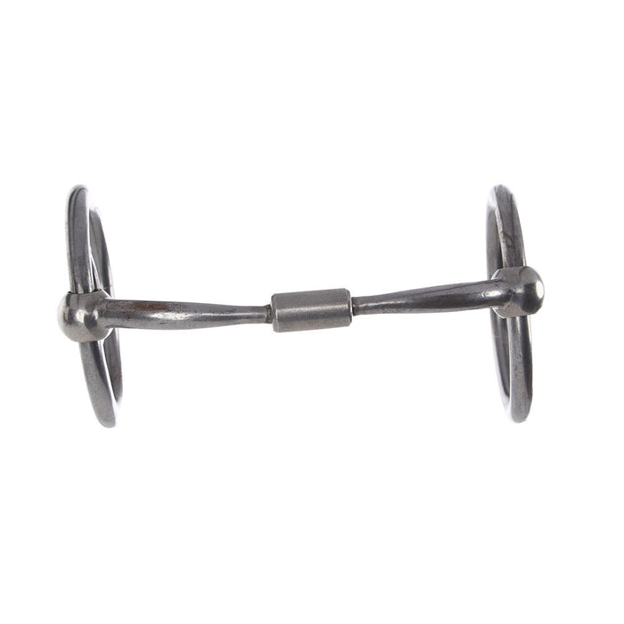 Flaharty Bits & Spurs Smooth Billy Allen Locked O Ring Snaffle Bit