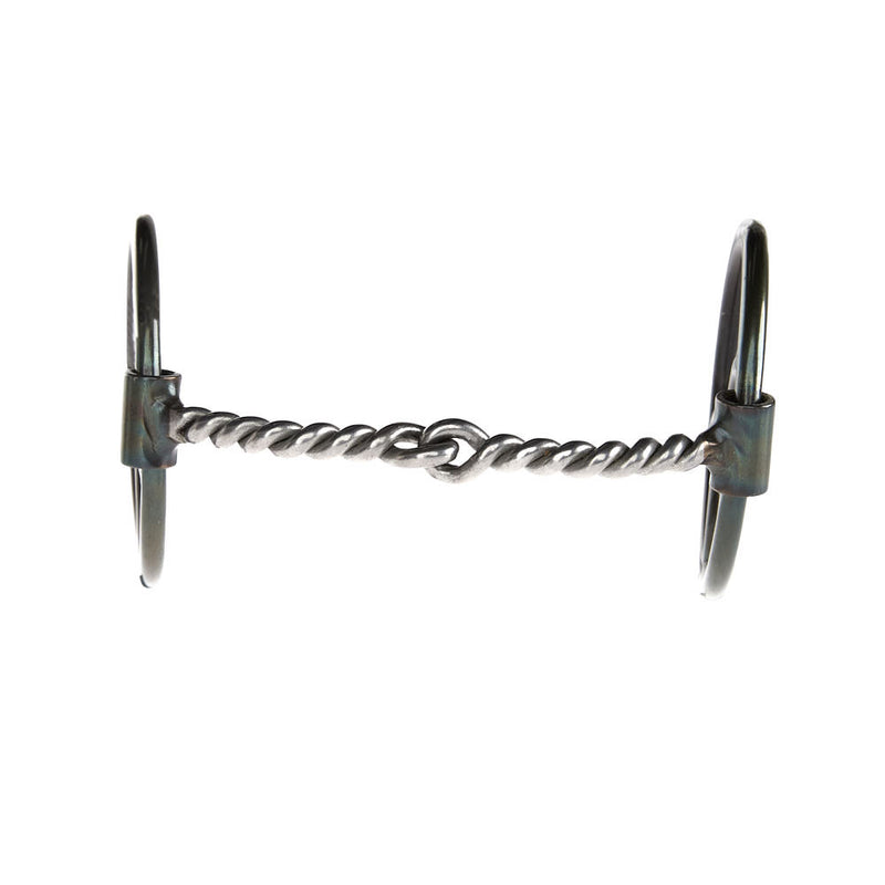 Dutton Bits Locked O Ring Twisted Wire Gag Bit