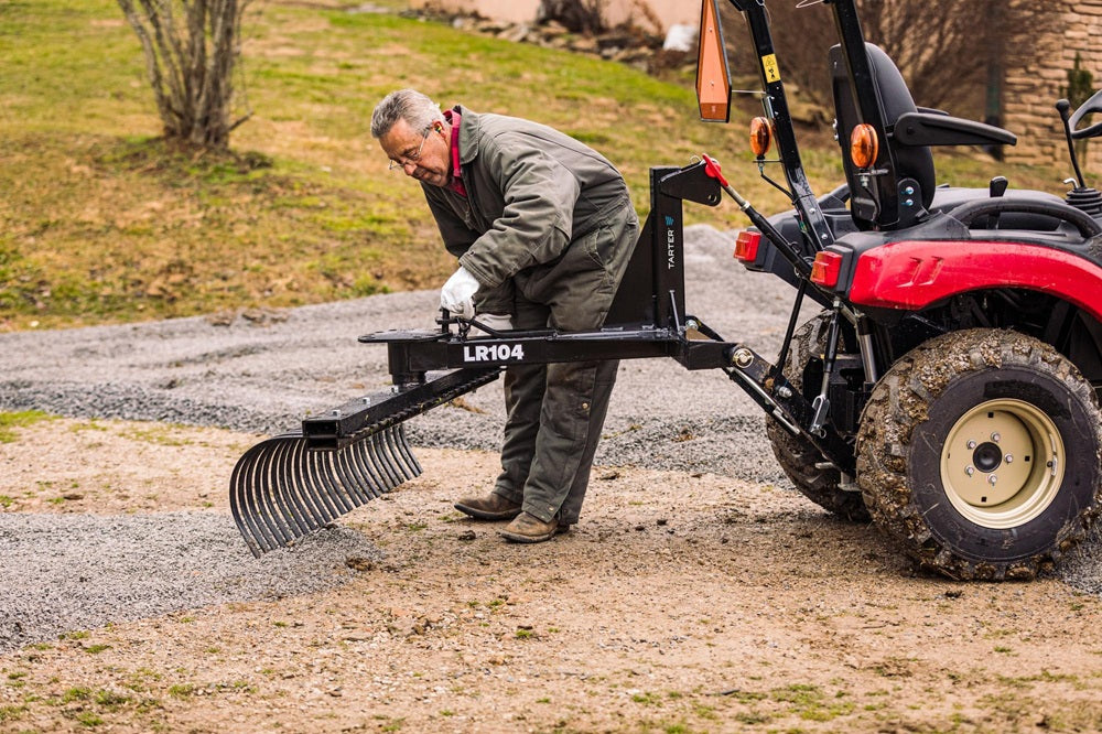 Tarter 100 Series 4ft Landscape Rake