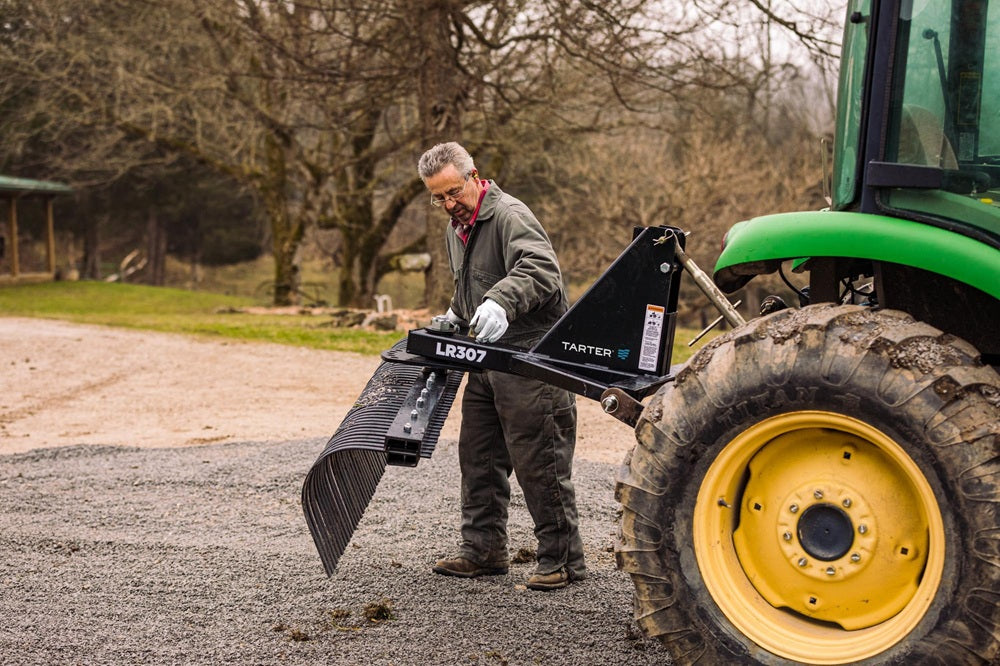 Tarter 300 Series 7ft Landscape Rake