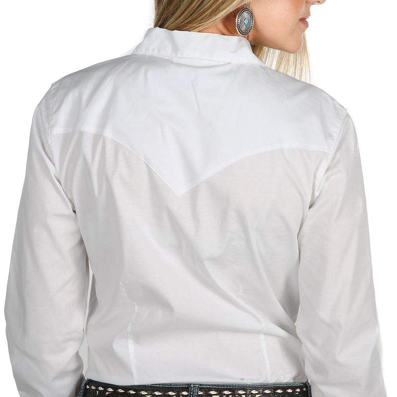 Wrangler Women's White Ultimate Riding Snap Shirt
