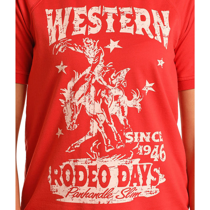 Panhandle Womens Scarlet Graphic Tee