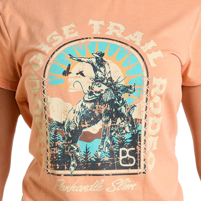 Panhandle Women's Orange Graphic Tee Shirt