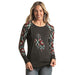Panhandle Women's Bronc Applique Top