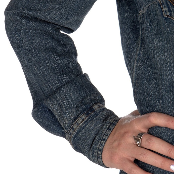 Wrangler Women's Vintage Denim Snap Shirt