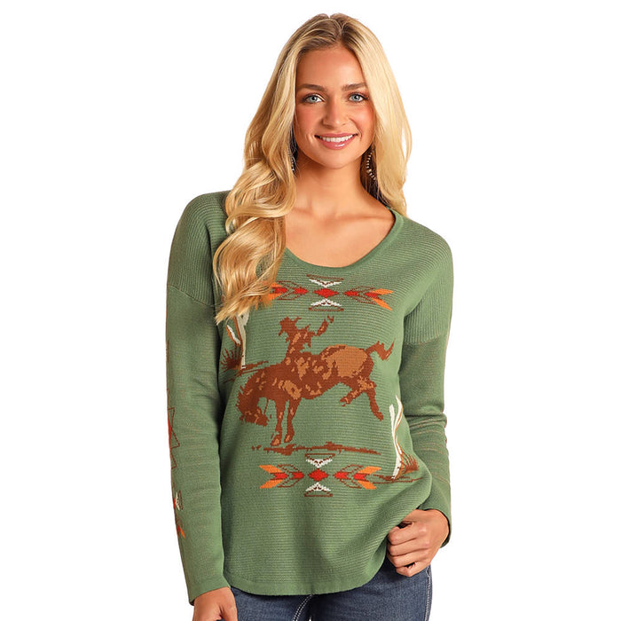 Panhandle Womens Bronc Rider Sweater