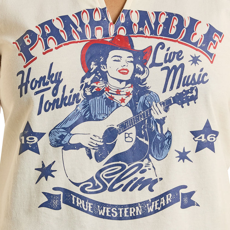 Panhandle Women's Honky Tonk Sleeveless Tee Shirt