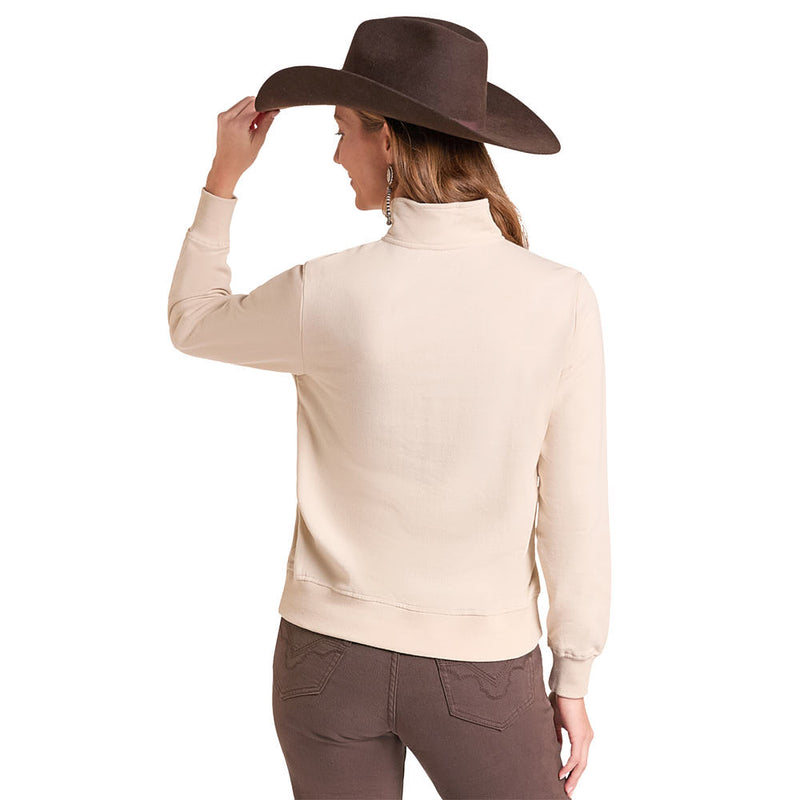 Panhandle Women's Natural Cowgirl Quarter Zip