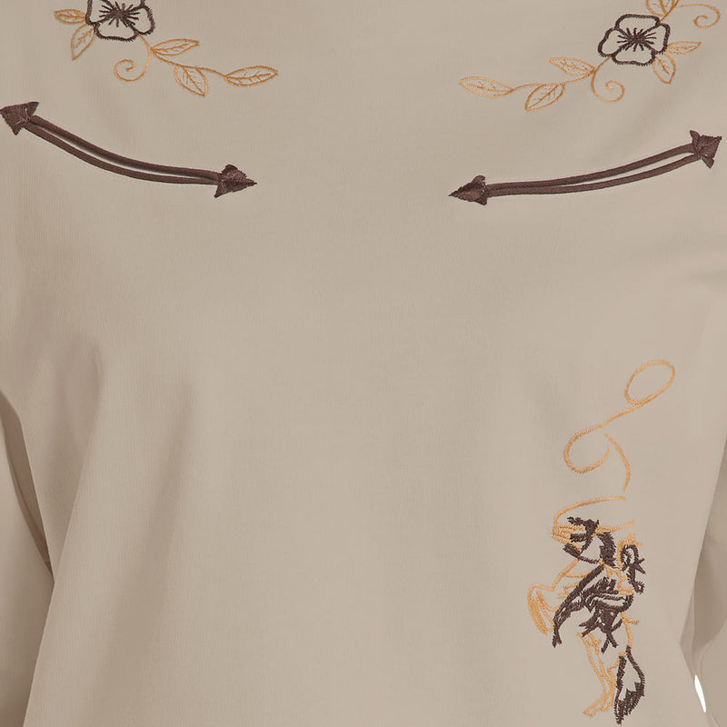 Panhandle Women's Natural Embroidered Sweatshirt
