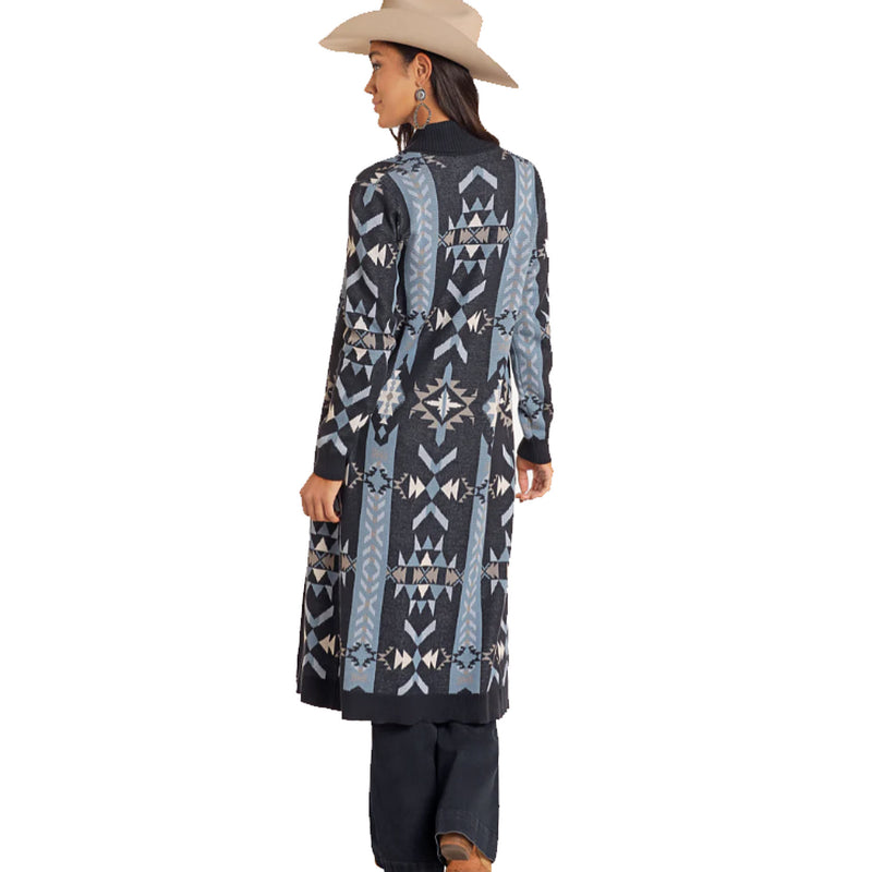 Panhandle Womens Navy South West Duster
