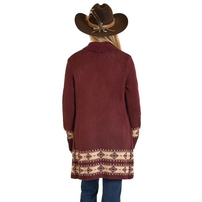 Panhandle Women's Brown Western Cardigan