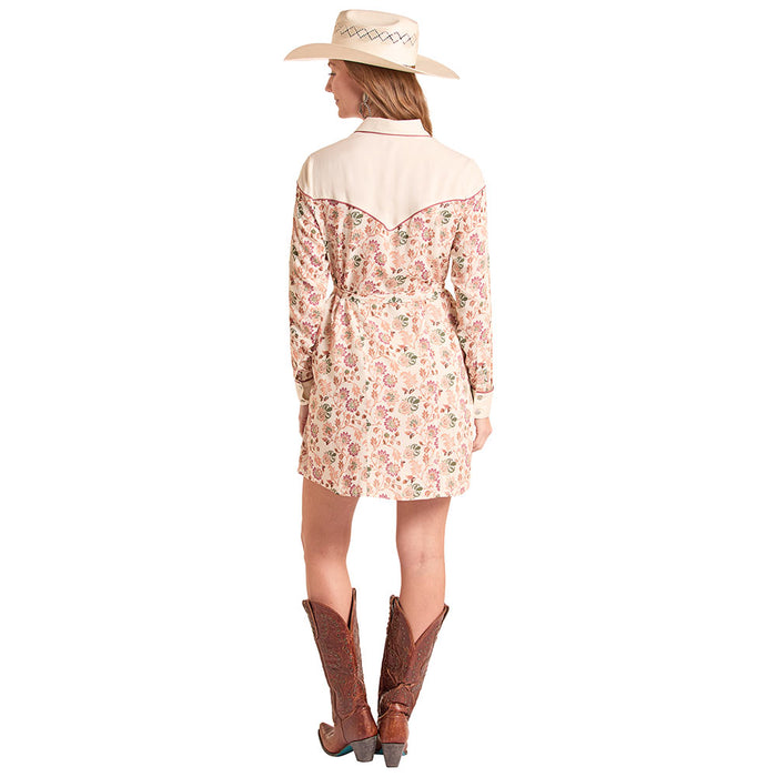 Panhandle Women's Floral Challis Dress