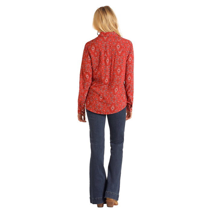 Panhandle Slim Paisley Long Sleeve Shirt