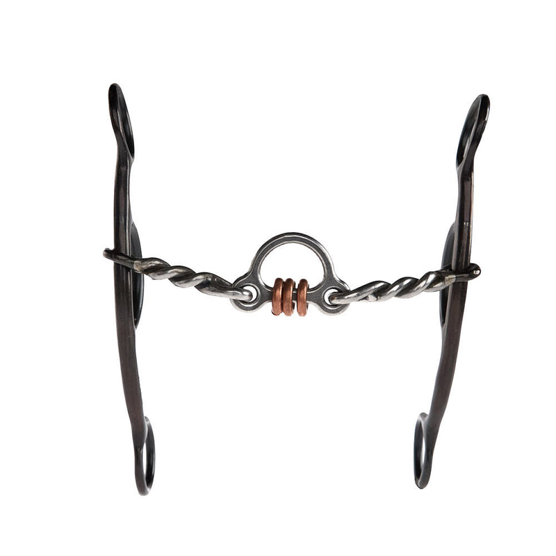 Dutton Bits Twisted Wire Dog Bone Gag Bit