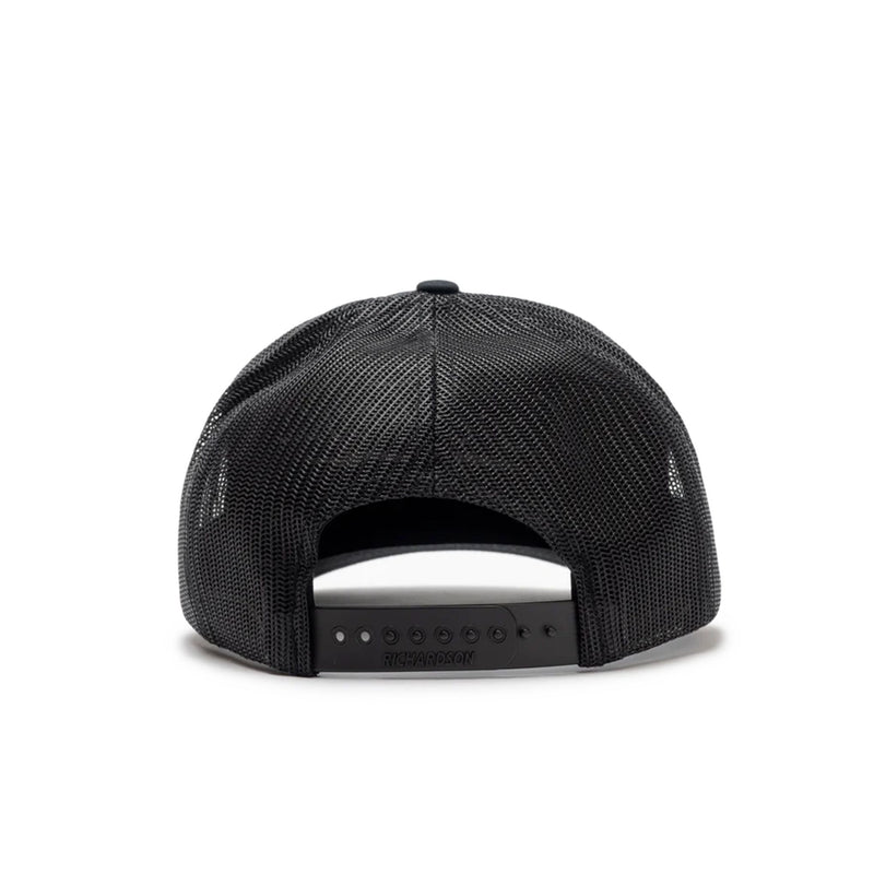 Lane Frost Brand Lightning Black Snapback Mesh Cap