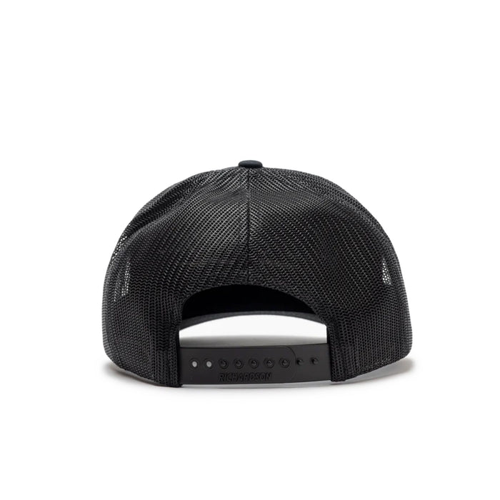 Lane Frost Brand Lightning Black Snapback Mesh Cap
