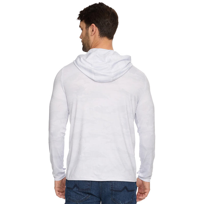 Flag & Anthem Men's Victory Destin Grey Camo Performance Hoodie