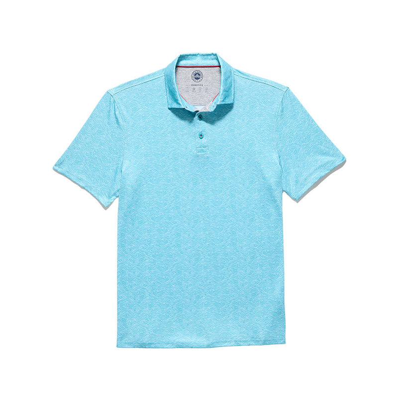 Flag & Anthem Mens Freemont Wave Print Performance Polo