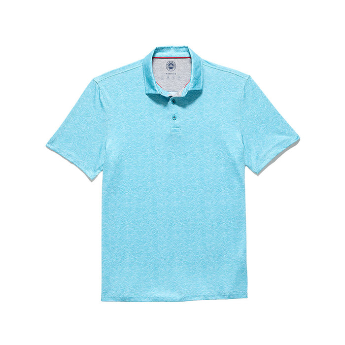 Flag & Anthem Mens Freemont Wave Print Performance Polo