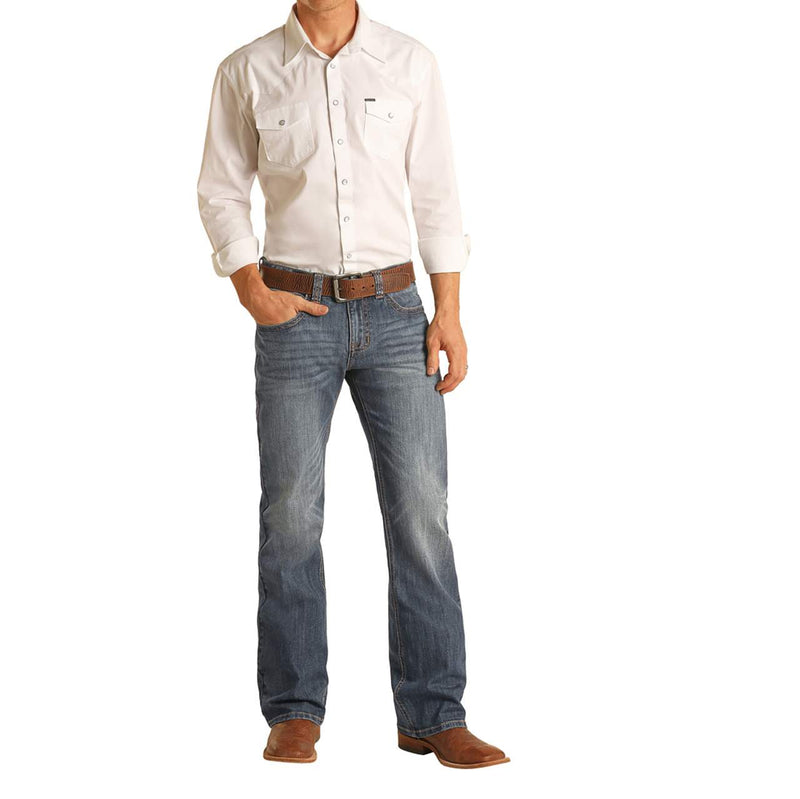 Rock N Roll Cowboy Pistol Regular Bootcut Jeans