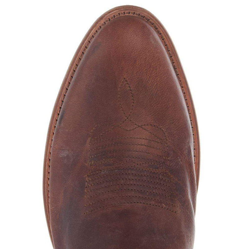Tecovas Men`s Cartwright Scotch Goat Vamp 12In Goat Scotch Top Boot