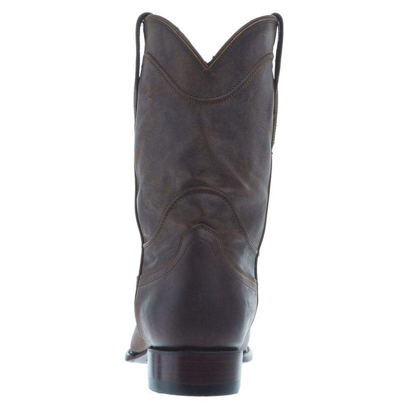 Tecovas Men`s Earl Café Goat Vamp 10In Goat Café Top Boot
