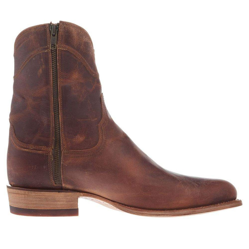 Tecovas Men`s Dean Scotch Goat Vamp 8In Goat Scotch Top Boot